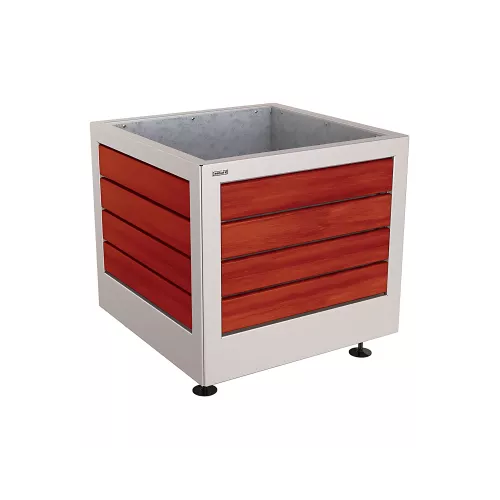 Bac à palmier Silaos® acier et bois PROCITY