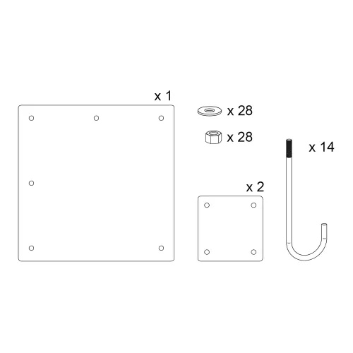Barrière universelle tournante "XL" PROCITY