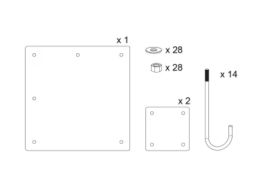 Barrière universelle tournante "XL" PROCITY