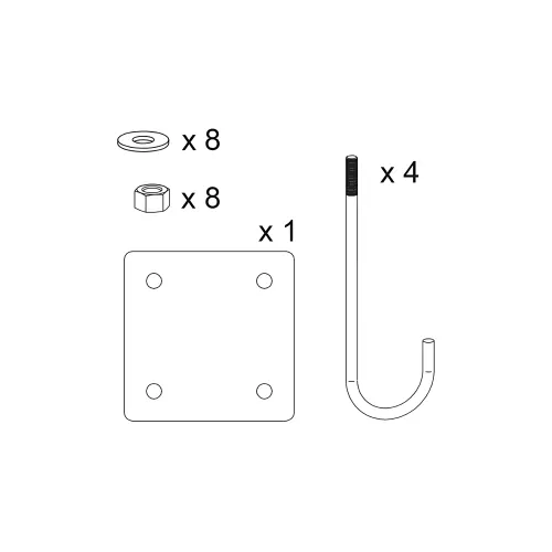 Lisse de bordure Milan / barre accroche moto Milan PROCITY