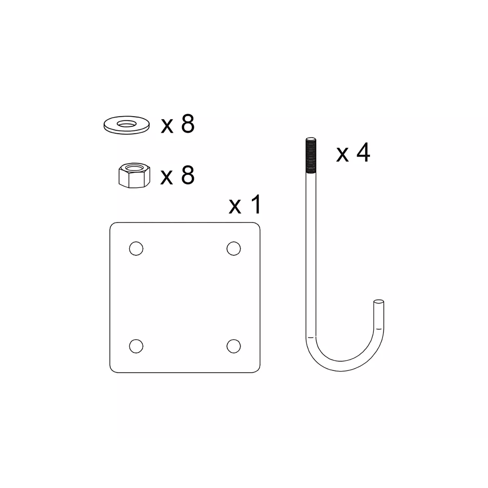 Lisse de bordure Milan / barre accroche moto Milan PROCITY