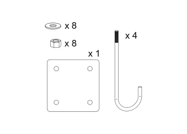 Lisse de bordure Milan / barre accroche moto Milan PROCITY