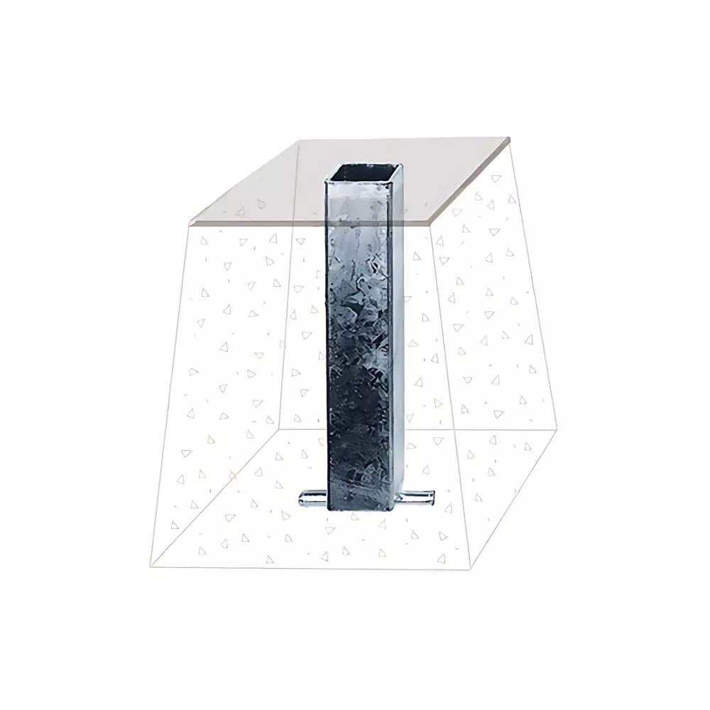 Pieds amovibles pour tube ø 35 mm