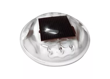 Plot routier solaire rond polycarbonate PROCITY