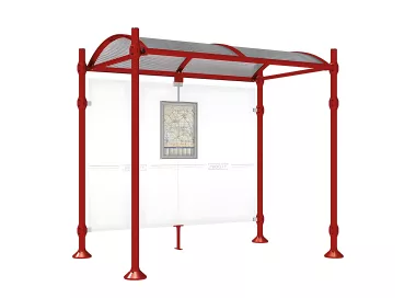 Station bus Province Inox brossé PROCITY