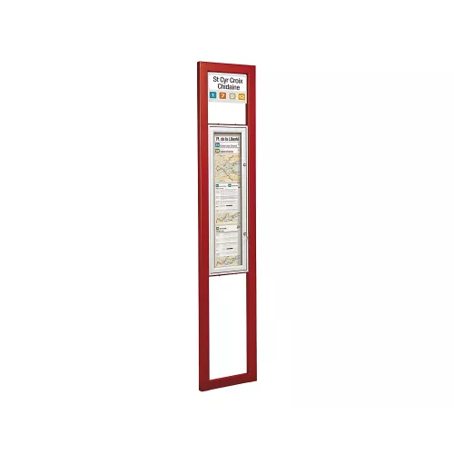 Totem arrêt de bus Milan PROCITY