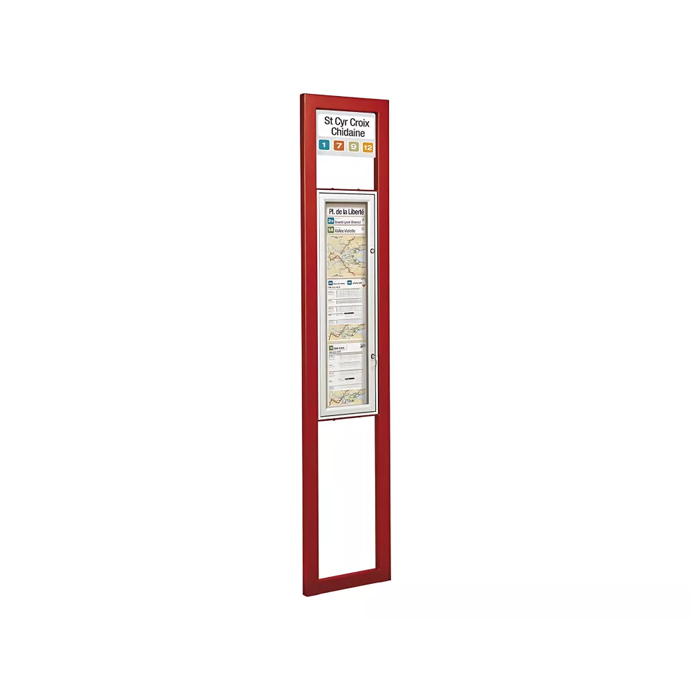 Totem arrêt de bus Milan PROCITY