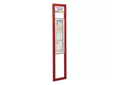 Totem arrêt de bus Milan PROCITY