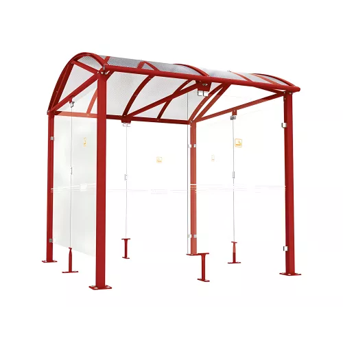 Abri fumeurs Voûte "L" PROCITY