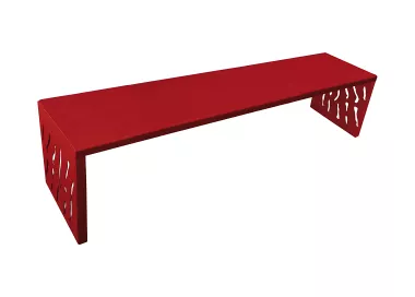 Banquette Venise acier PROCITY