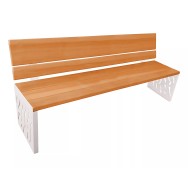 Banc bois et acier Venise PROCITY