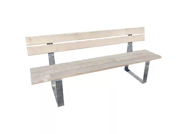 Banc galva et bois brut Riga PROCITY