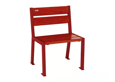 Fauteuil bois et acier Silaos® 5 lames PROCITY