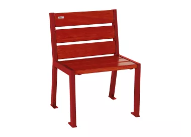 Fauteuil bois et acier Silaos® 6 lames PROCITY