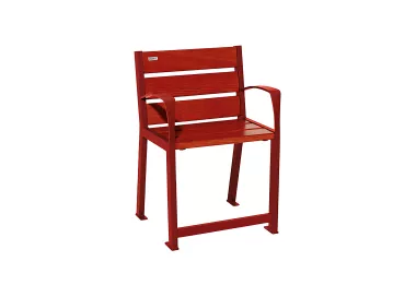 Fauteuil bois et acier Silaos® spécial sénior PROCITY