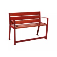 Banc bois et acier Silaos® spécial sénior PROCITY