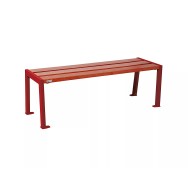 Banquette Silaos® acier et bois PROCITY
