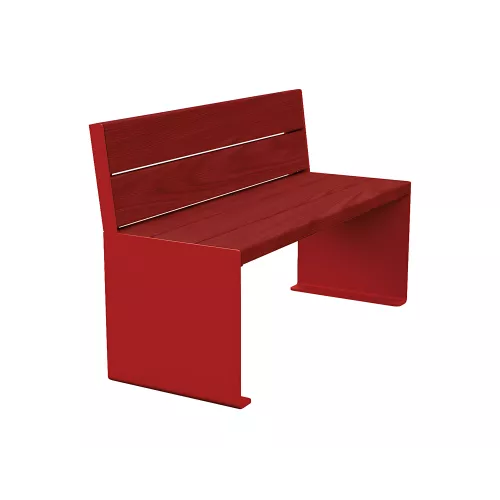 Banc bois et acier KUB. PROCITY