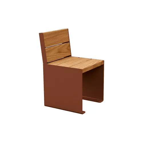 Banc bois et acier KUB. PROCITY
