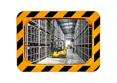 Miroir de sécurité garantie intégrale Polymir® ou P.A.S® jusqu'à 3 ans. PROCITY