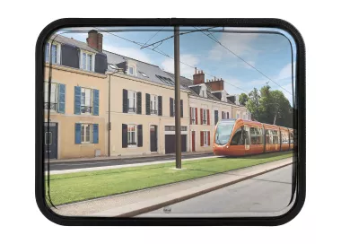 Miroir multi-usages qualité Inox et anti-givre/anti-buée PROCITY