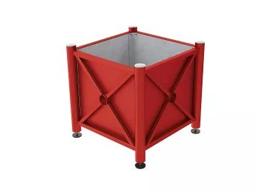 Bac à palmier acier Province Inox brossé PROCITY