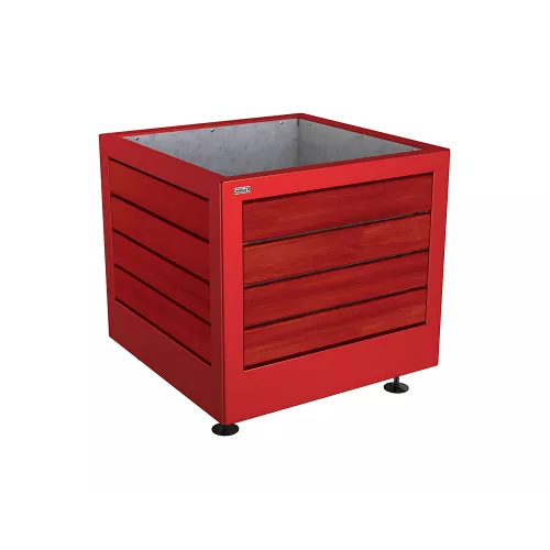 Bac à palmier Silaos® acier et bois PROCITY