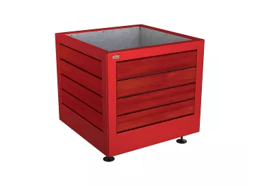 Bac à palmier Silaos® acier et bois PROCITY