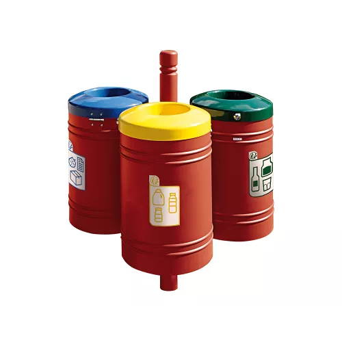 Corbeille Guyenne pour tri sélectif City 40 litres PROCITY