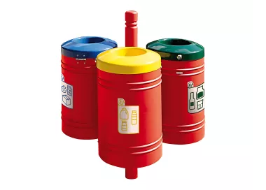 Corbeille Guyenne pour tri sélectif City 40 litres PROCITY