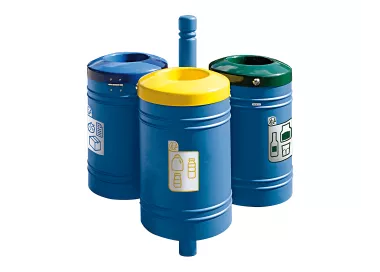 Corbeille Guyenne pour tri sélectif City 40 litres PROCITY