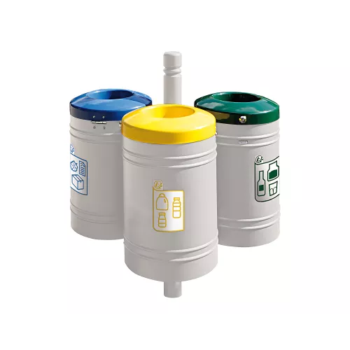 Corbeille Guyenne pour tri sélectif City 40 litres PROCITY