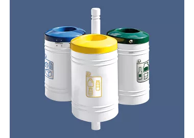 Corbeille Guyenne pour tri sélectif City 40 litres PROCITY