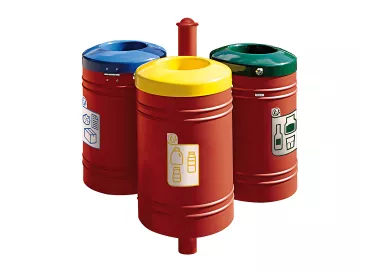Corbeille Guyenne pour tri sélectif Agora 40 litres PROCITY