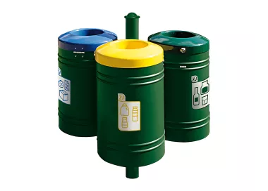 Corbeille Guyenne pour tri sélectif Agora 40 litres PROCITY