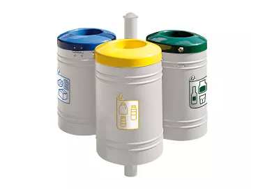 Corbeille Guyenne pour tri sélectif Agora 40 litres PROCITY