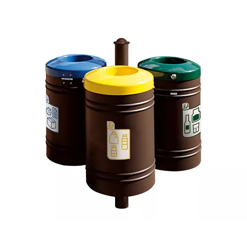Corbeille Guyenne pour tri sélectif Agora 40 litres PROCITY