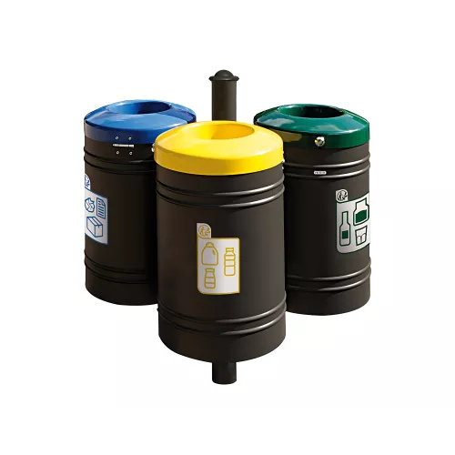 Corbeille Guyenne pour tri sélectif Agora 40 litres PROCITY