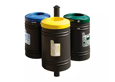 Corbeille Guyenne pour tri sélectif Agora 40 litres PROCITY