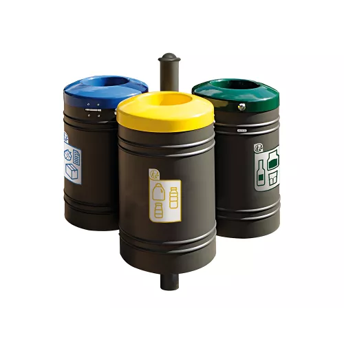 Corbeille Guyenne pour tri sélectif Agora 40 litres PROCITY