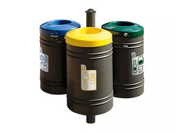 Corbeille Guyenne pour tri sélectif Agora 40 litres PROCITY