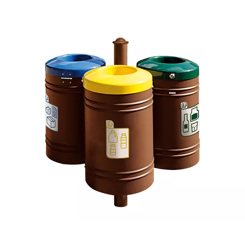 Corbeille Guyenne pour tri sélectif Agora 40 litres PROCITY