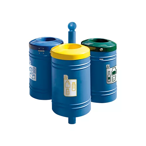 Corbeille Guyenne pour tri sélectif Boule 40 litres PROCITY