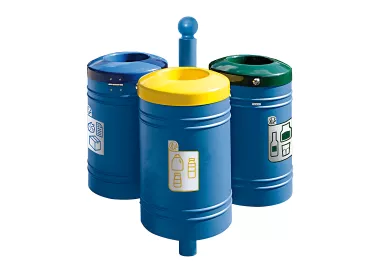Corbeille Guyenne pour tri sélectif Boule 40 litres PROCITY