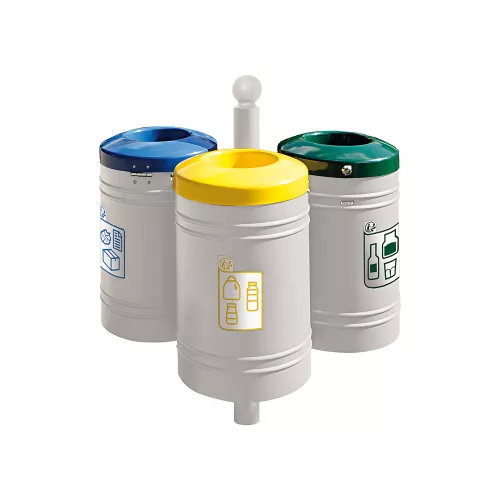 Corbeille Guyenne pour tri sélectif Boule 40 litres PROCITY