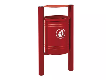 Corbeille Saintonge Inox brossé 40 litres PROCITY