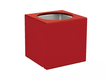 Bac à palmier KUB. acier PROCITY