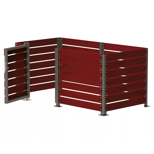 Porte en stratifié compact pour cache conteneurs Modulable PROCITY