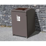 Abri conteneurs et biodéchets Berlin simple PROCITY