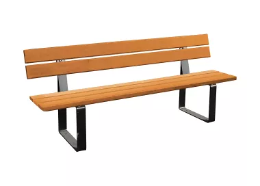 Banc bois et acier Riga PROCITY